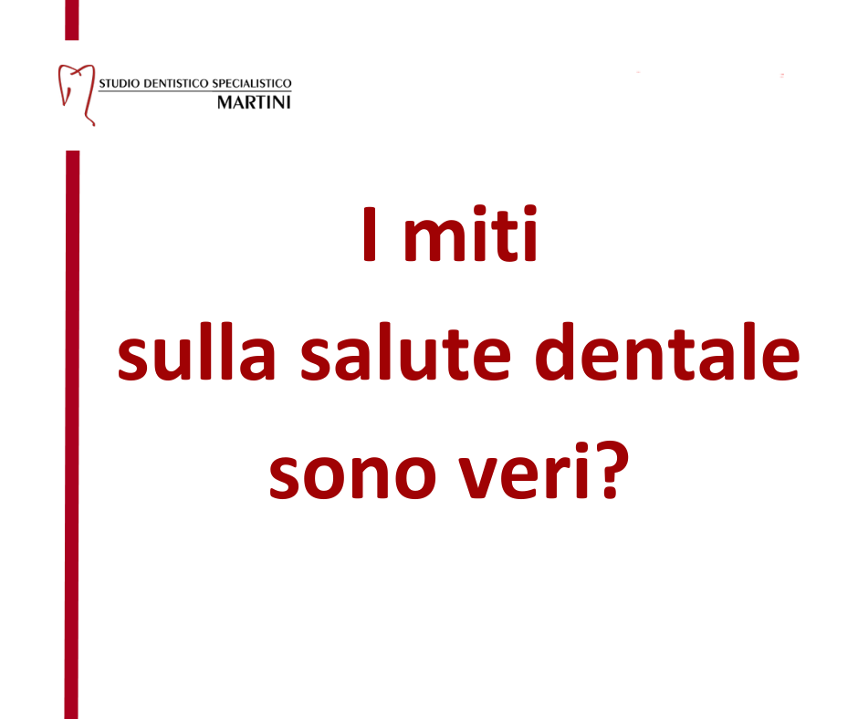 I miti sulla salute dentale sono veri?